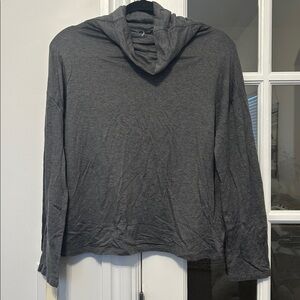 EILEEN FISHER Grey Soft Longsleeve Turtleneck